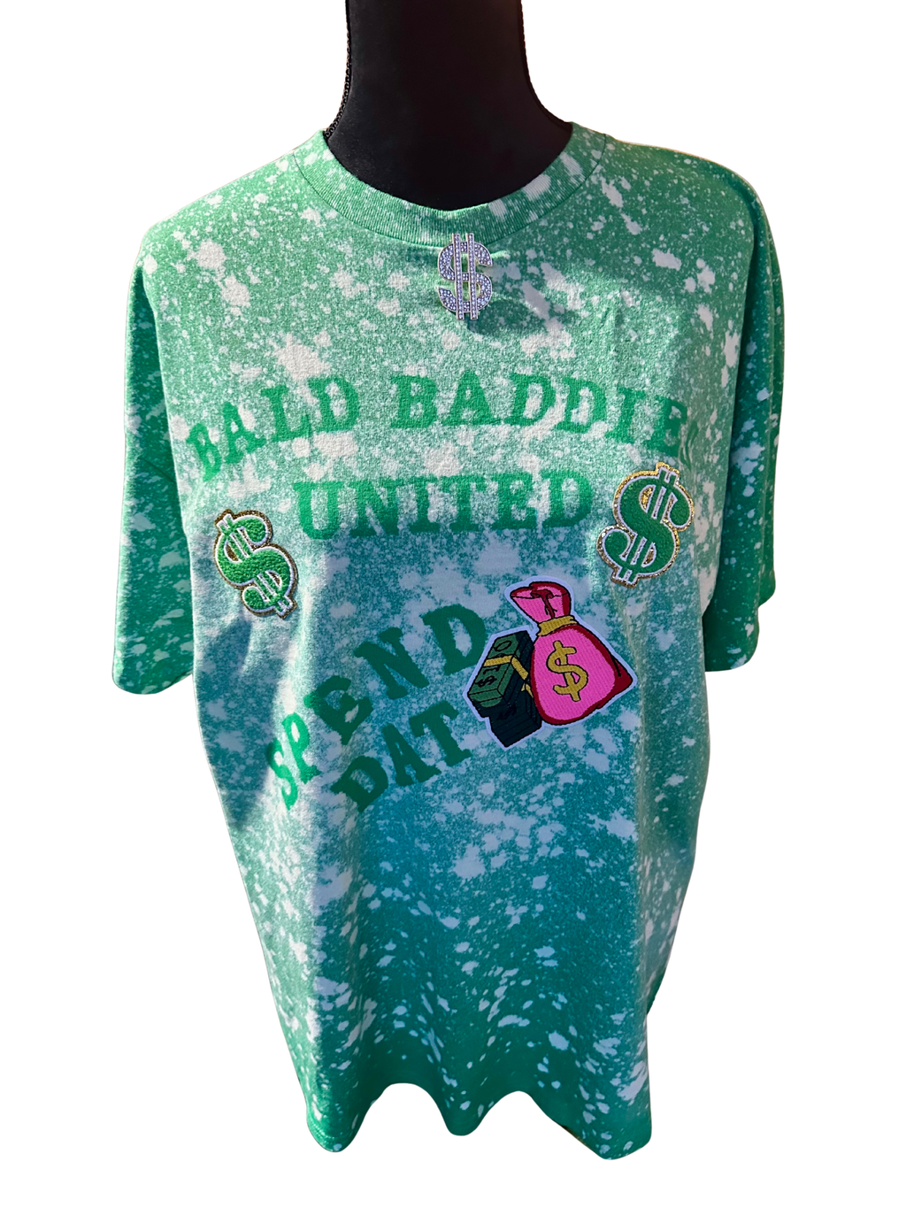 Custom Bald Baddies United Spend Dat Tee
