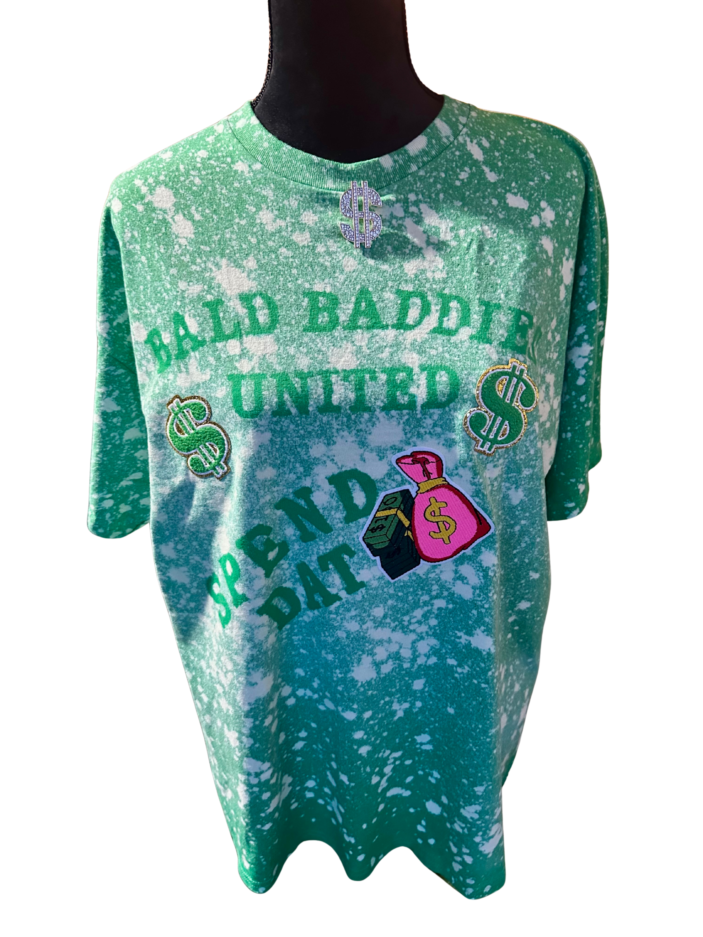 Custom Bald Baddies United Spend Dat Tee