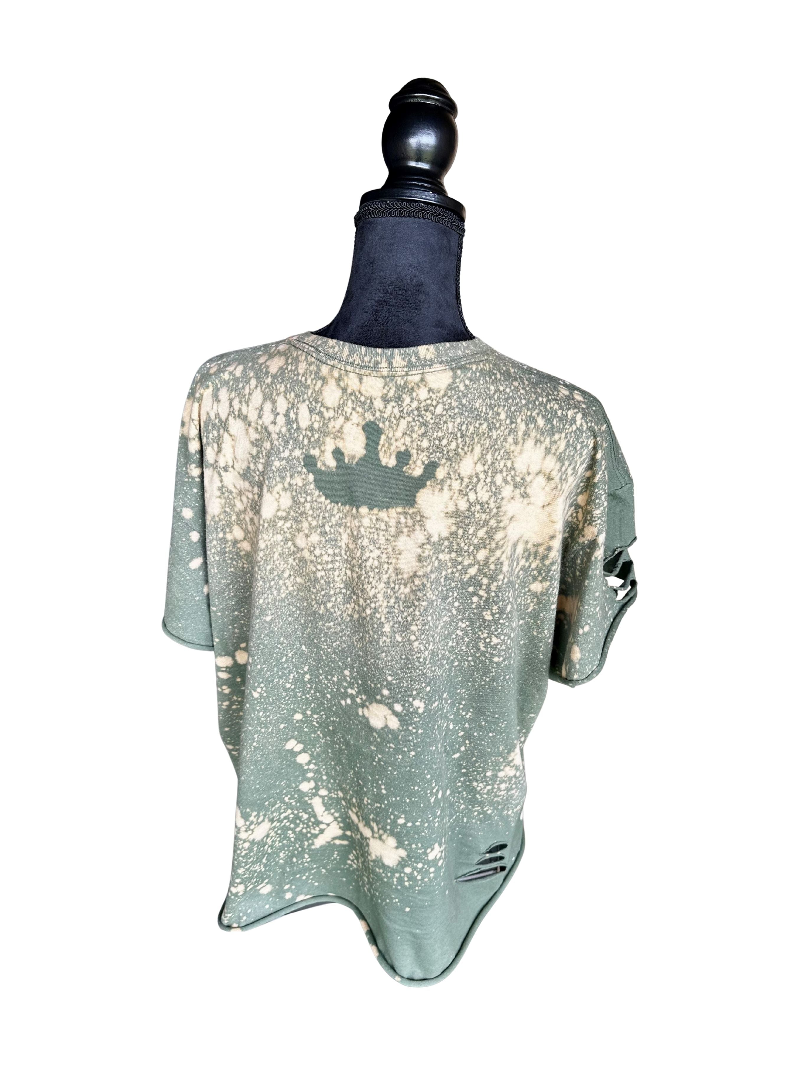 Custom Bald Baddies United Camo Tee