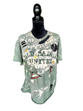 Custom Bald Baddies United Camo Tee