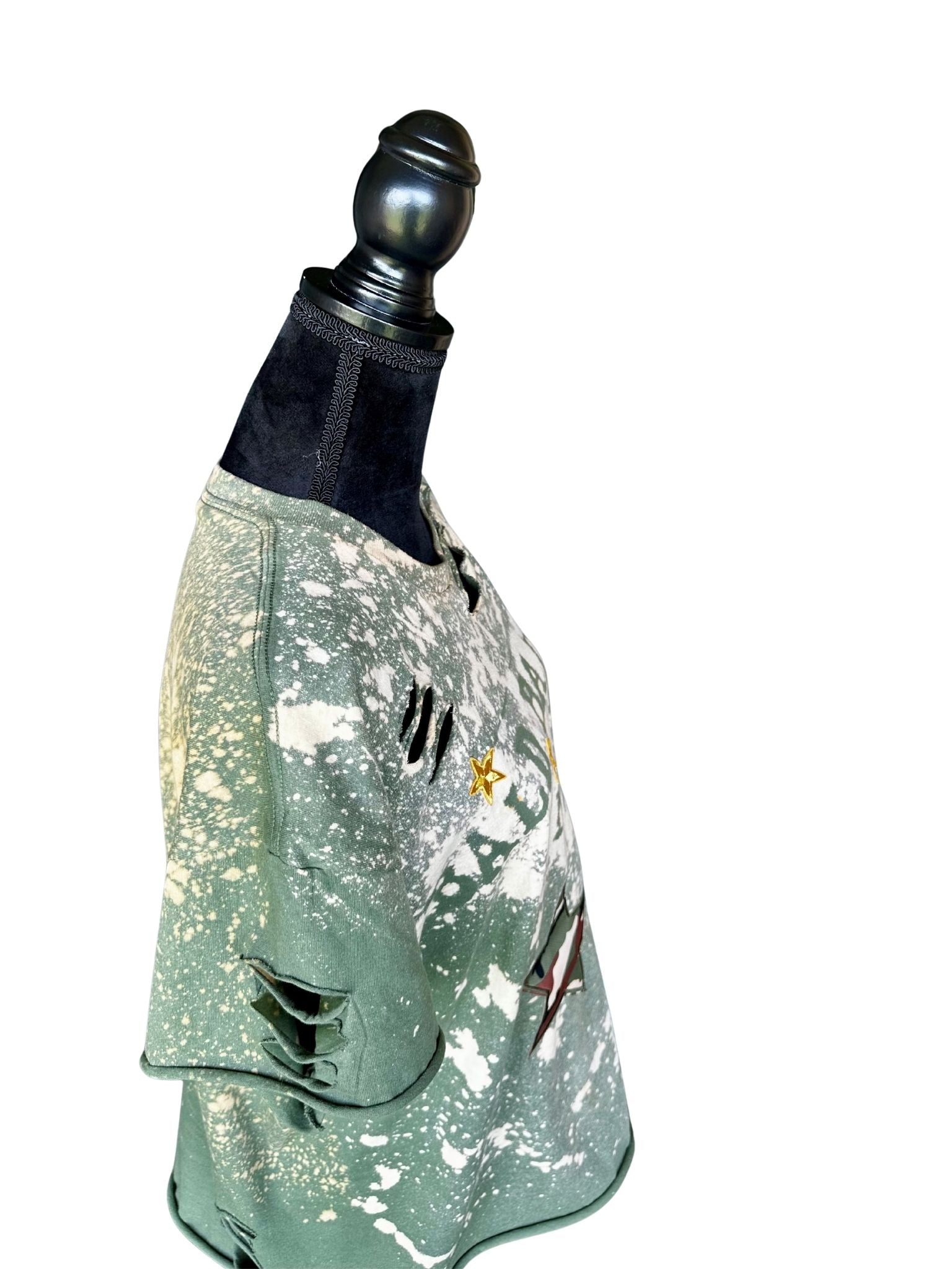 Custom Bald Baddies United Camo Tee
