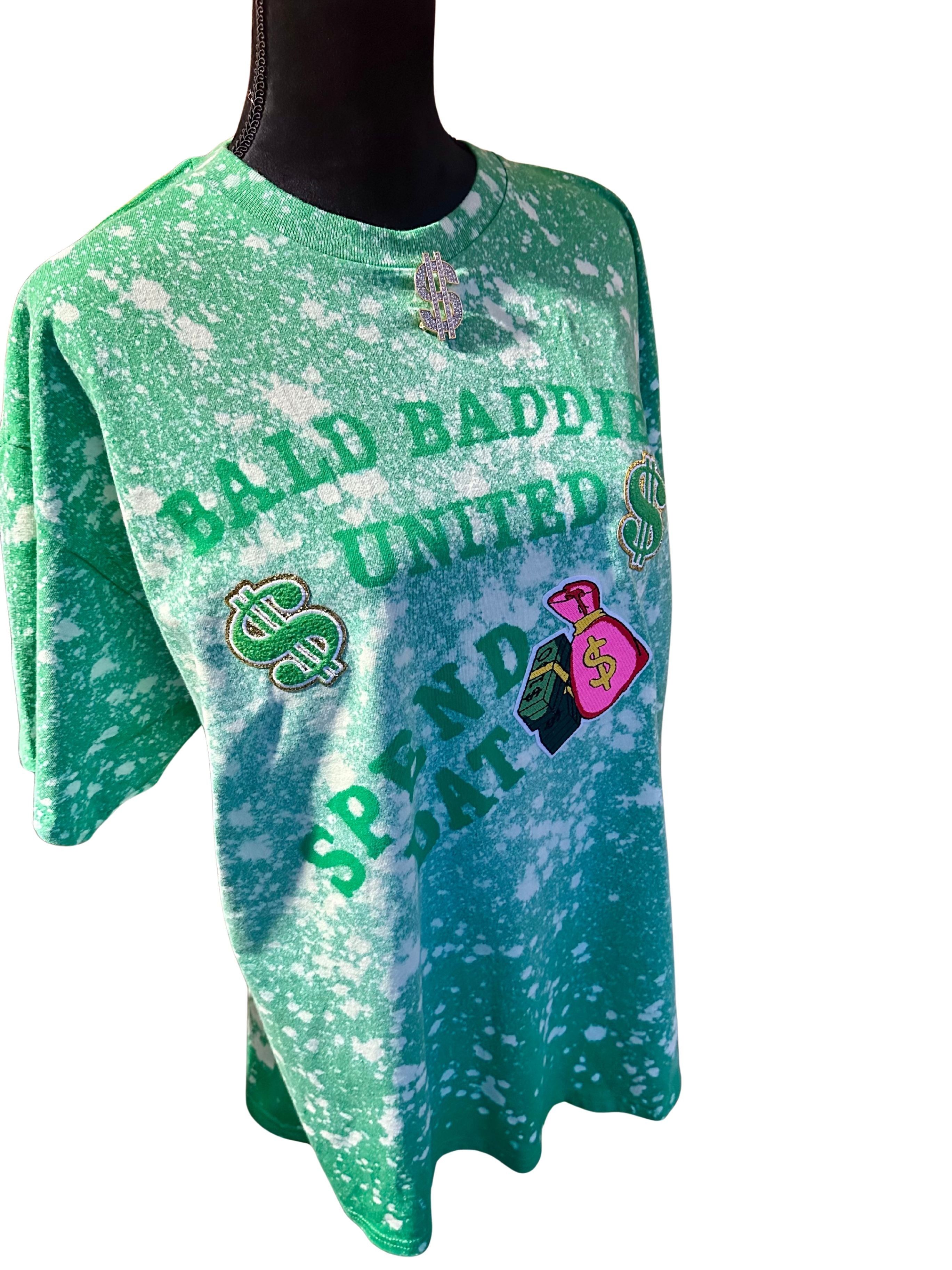 Custom Bald Baddies United Spend Dat Tee